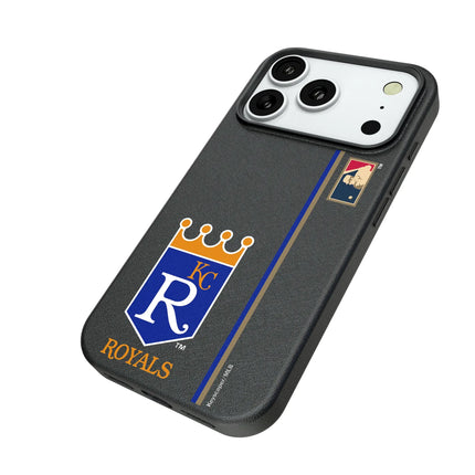 Kansas City Royals 1969-1978 - Cooperstown Collection Sidebar MagSafe Compatible Phone Case for Apple iPhone