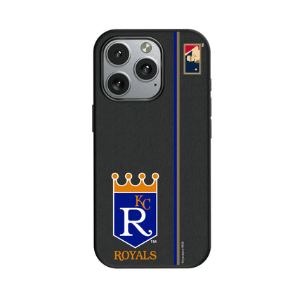 Kansas City Royals 1969-1978 - Cooperstown Collection Sidebar MagSafe Compatible Phone Case for Apple iPhone