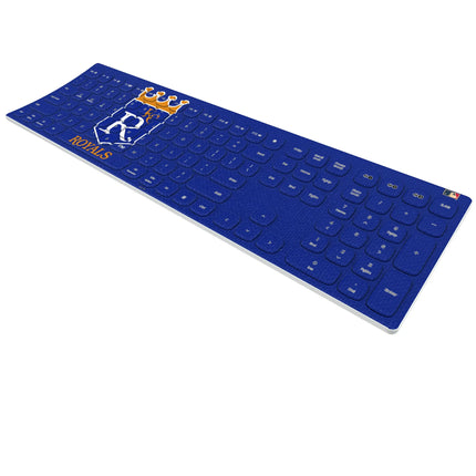 Kansas City Royals 1969-1978 - Cooperstown Collection Solid Curved Wireless Keyboard