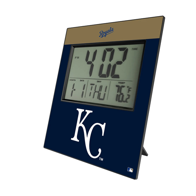 Kansas City Royals Color Block Wall Clock