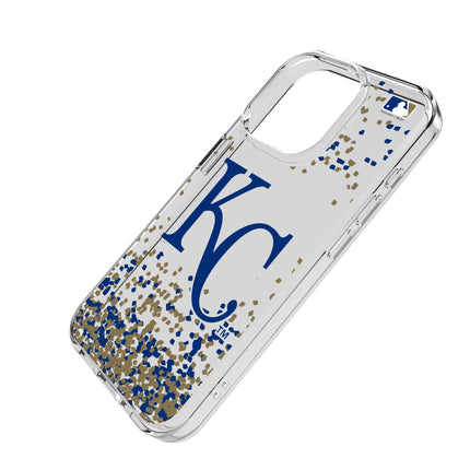 Kansas City Royals Confetti Clear Phone Case for Apple iPhone
