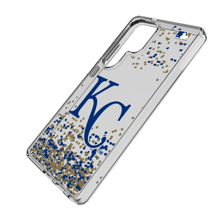 Kansas City Royals Confetti Clear Phone Case for Samsung Galaxy