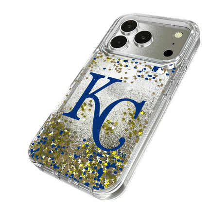 Kansas City Royals Confetti Glitter Phone Case for Apple iPhone