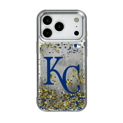 Kansas City Royals Confetti Glitter Phone Case for Apple iPhone