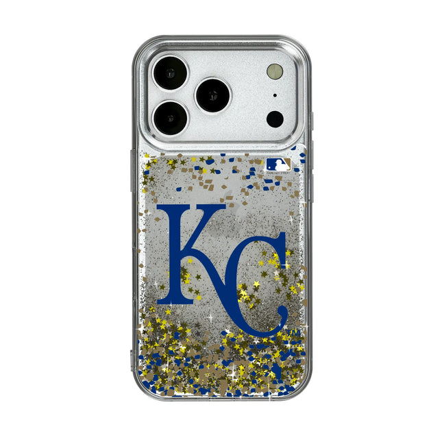 Kansas City Royals Confetti Glitter Phone Case for Apple iPhone