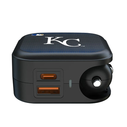 Kansas City Royals Linen 2 in 1 USB A/C Charger