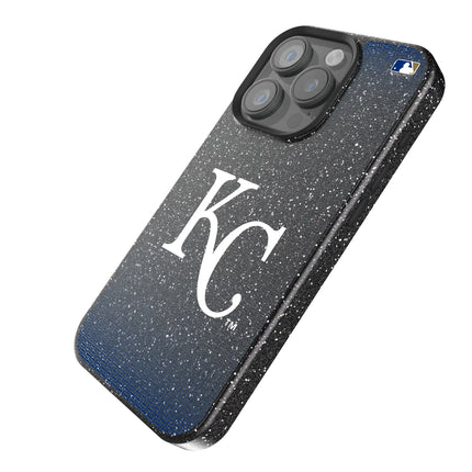 Kansas City Royals Linen Black Bling Phone Case for Apple iPhone