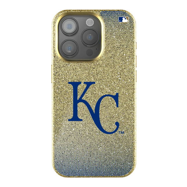 Kansas City Royals Linen Bling Phone Case for Apple iPhone