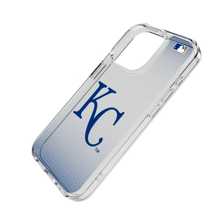 Kansas City Royals Linen Clear Phone Case for Apple iPhone