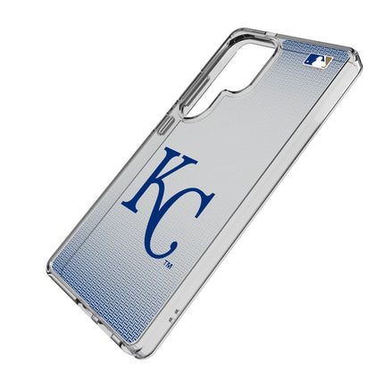Kansas City Royals Linen Clear Phone Case for Samsung Galaxy
