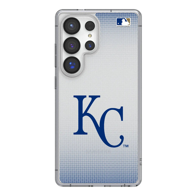 Kansas City Royals Linen Clear Phone Case for Samsung Galaxy