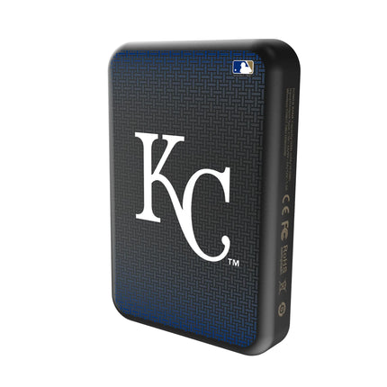Kansas City Royals Linen Wireless Mag Power Bank