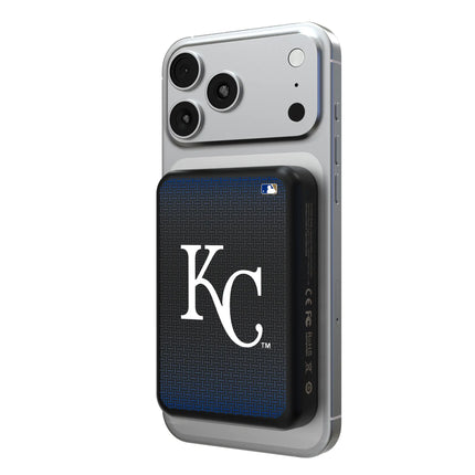 Kansas City Royals Linen Wireless Mag Power Bank