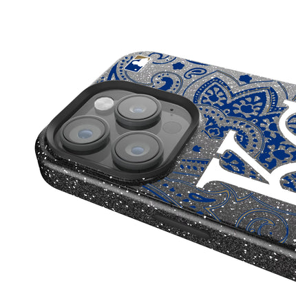 Kansas City Royals Paisley Black Bling Phone Case for Apple iPhone