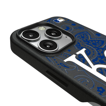 Kansas City Royals Paisley MagSafe Compatible Phone Case for Apple iPhone