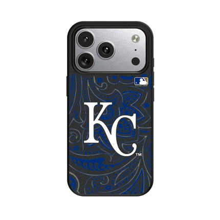 Kansas City Royals Paisley MagSafe Compatible Phone Case for Apple iPhone