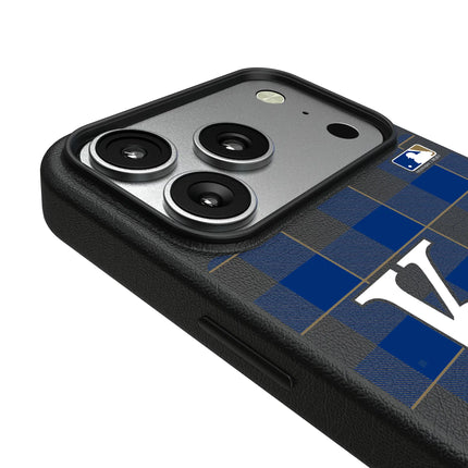 Kansas City Royals Plaid MagSafe Compatible Phone Case for Apple iPhone