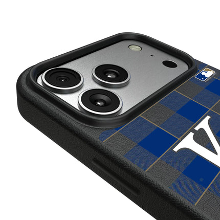 Kansas City Royals Plaid MagSafe Compatible Phone Case for Apple iPhone