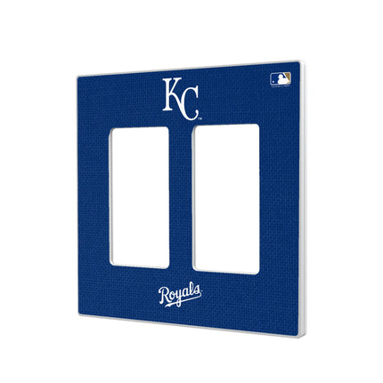 Kansas City Royals Solid Hidden-Screw Light Switch Plate