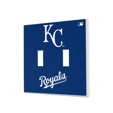 Kansas City Royals Solid Hidden-Screw Light Switch Plate