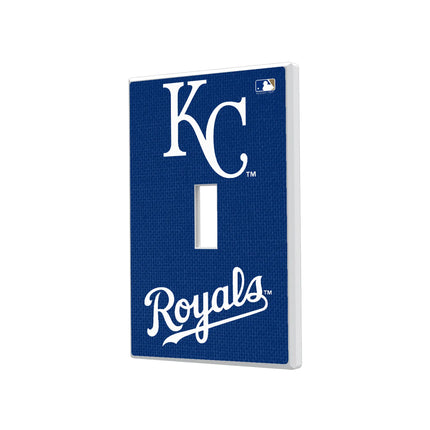 Kansas City Royals Solid Hidden-Screw Light Switch Plate