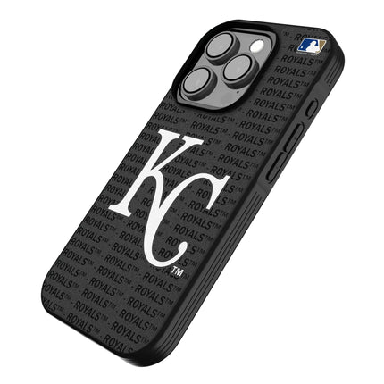 Kansas City Royals Text Backdrop Bump Phone Case for Apple iPhone