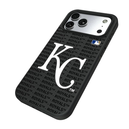 Kansas City Royals Text Backdrop Bump Phone Case for Apple iPhone