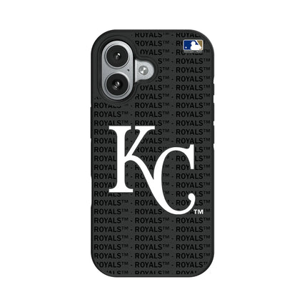 Kansas City Royals Text Backdrop Bump Phone Case for Apple iPhone