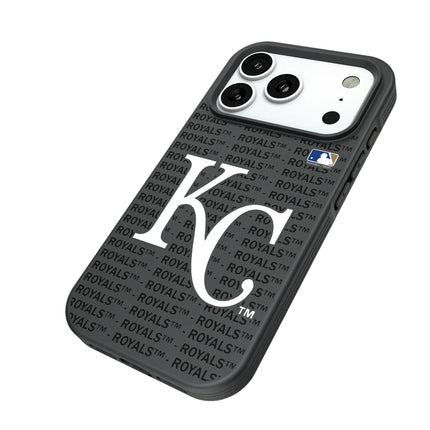 Kansas City Royals Text Backdrop Bump Phone Case for Apple iPhone