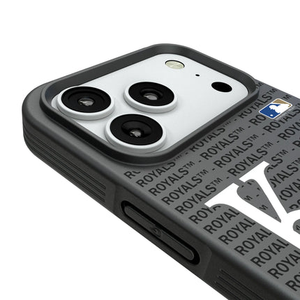 Kansas City Royals Text Backdrop Bump Phone Case for Apple iPhone