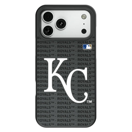 Kansas City Royals Text Backdrop Bump Phone Case for Apple iPhone