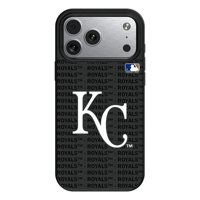 Kansas City Royals Text Backdrop MagSafe Compatible Phone Case for Apple iPhone