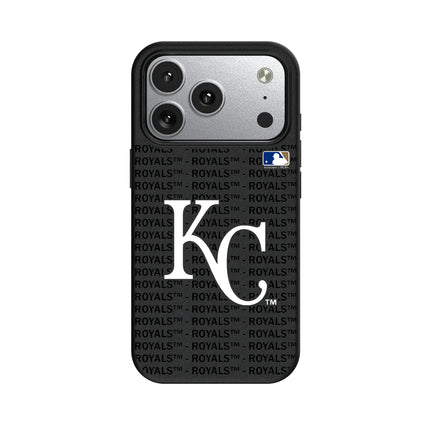 Kansas City Royals Text Backdrop MagSafe Compatible Phone Case for Apple iPhone