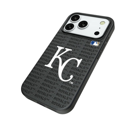 Kansas City Royals Text Backdrop MagSafe Compatible Phone Case for Apple iPhone