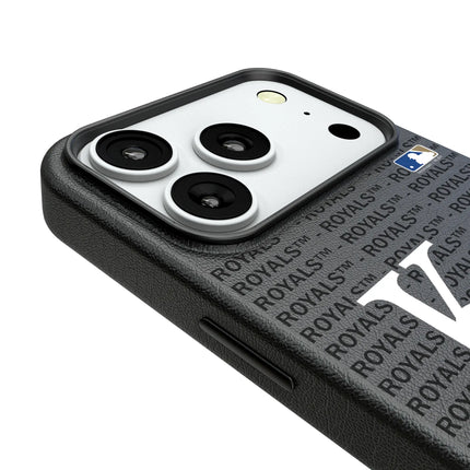 Kansas City Royals Text Backdrop MagSafe Compatible Phone Case for Apple iPhone