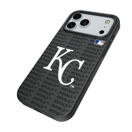 Kansas City Royals Text Backdrop MagSafe Compatible Phone Case for Apple iPhone