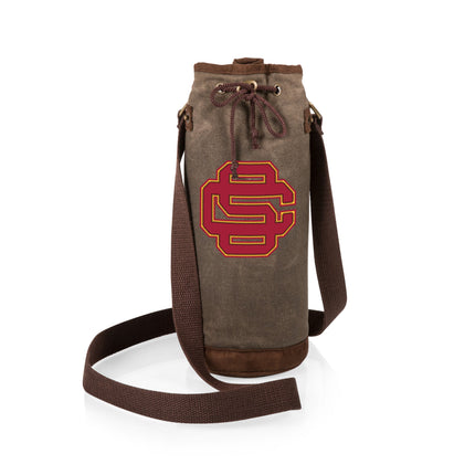 USC Trojans - Waxed Canvas Wine Tote