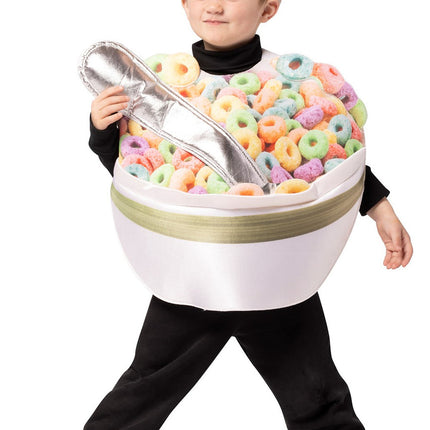 Kids Bowl of Cereal with Spoon Costume