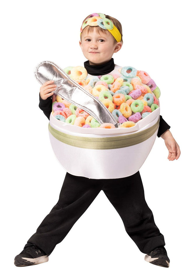 Kids Bowl of Cereal with Spoon Costume