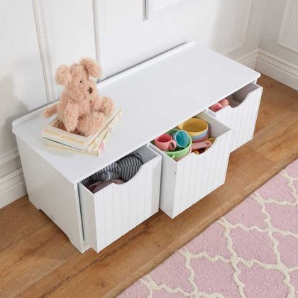 KidKraft Nantucket Storage Bench