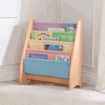 KidKraft Sling Bookshelf - Pastel