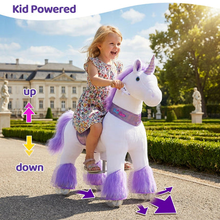 Model U® Unicorn Ride-On Toy Age 3–4 – Purple