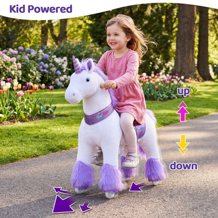 Model U® Unicorn Ride-On Toy Age 3–4 – Purple