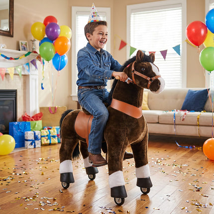 Model U® Horse Ride-On Toy Age 7+ – Chocolate