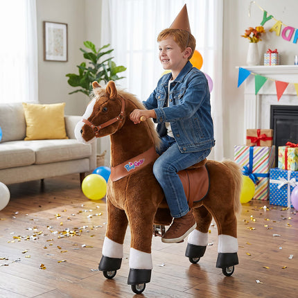 Model U® Horse Ride-On Toy Age 7+ – Brown