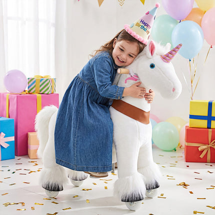 Model U® Unicorn Ride-On Toy Age 3–4 – White