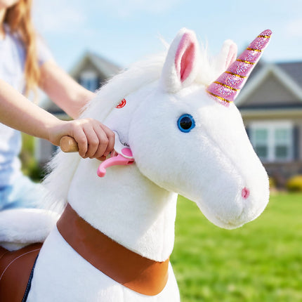 Model U® Unicorn Ride-On Toy Age 7+ – White