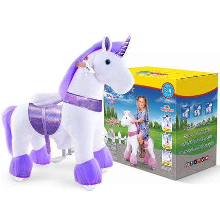 Model U® Unicorn Ride-On Toy Age 3–4 – Purple