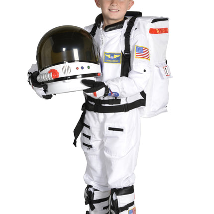 Personalized Child Astronaut Costume (White)