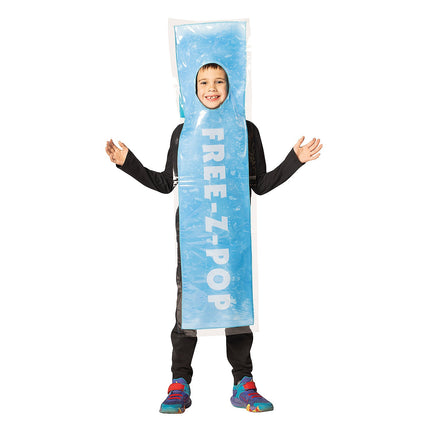 Kids Blue Free-Z-Pop Ice Costume